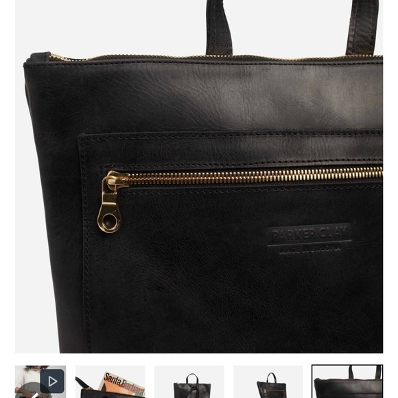 Parker Clay Miramar Leather Backpack - Picture 6 of 10